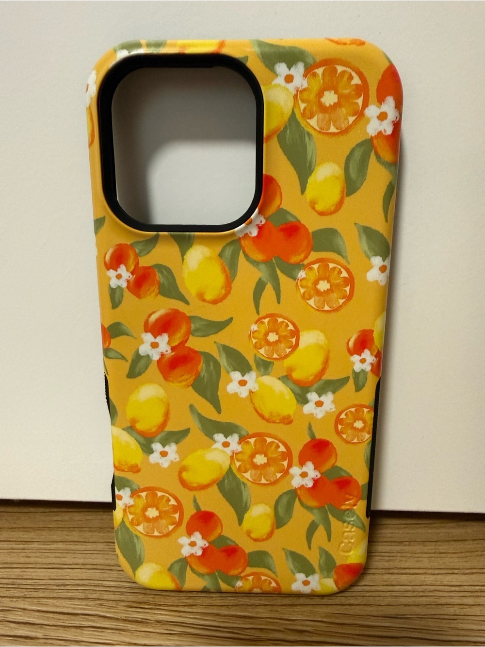 Casely Yellow Citrus Floral Phone Case